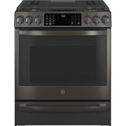 GE Profile 30-inch Slide-In Gas Range with No Preheat Air Fry PGS930BPTS