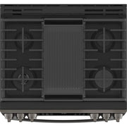GE Profile 30-inch Slide-In Gas Range with No Preheat Air Fry PGS930BPTS