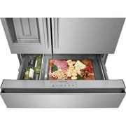 Electrolux 36-inch, 21.8 cu.ft. Counter-Depth French 4-Door Refrigerator with TempAdapt™ Drawer ERMC2295AS