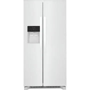 Frigidaire 33-inch, 22.2 cu.ft. Freestanding Side-by-Side Refrigerator with Ice and Water Dispensing System FRSS2323AW