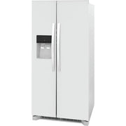 Frigidaire 33-inch, 22.2 cu.ft. Freestanding Side-by-Side Refrigerator with Ice and Water Dispensing System FRSS2323AW