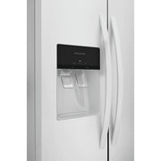Frigidaire 33-inch, 22.2 cu.ft. Freestanding Side-by-Side Refrigerator with Ice and Water Dispensing System FRSS2323AW