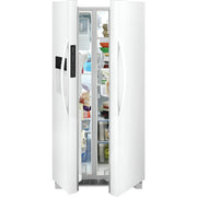 Frigidaire 33-inch, 22.2 cu.ft. Freestanding Side-by-Side Refrigerator with Ice and Water Dispensing System FRSS2323AW