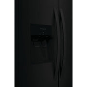 Frigidaire 33-inch, 22.2 cu.ft. Freestanding Side-by-Side Refrigerator with Ice and Water Dispensing System FRSS2323AB