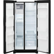 Frigidaire 33-inch, 22.2 cu.ft. Freestanding Side-by-Side Refrigerator with Ice and Water Dispensing System FRSS2323AB