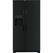 Frigidaire 36-inch, 25.6 cu.ft. Freestanding Side-by-Side Refrigerator with Ice and Water Dispensing System FRSS2623AB
