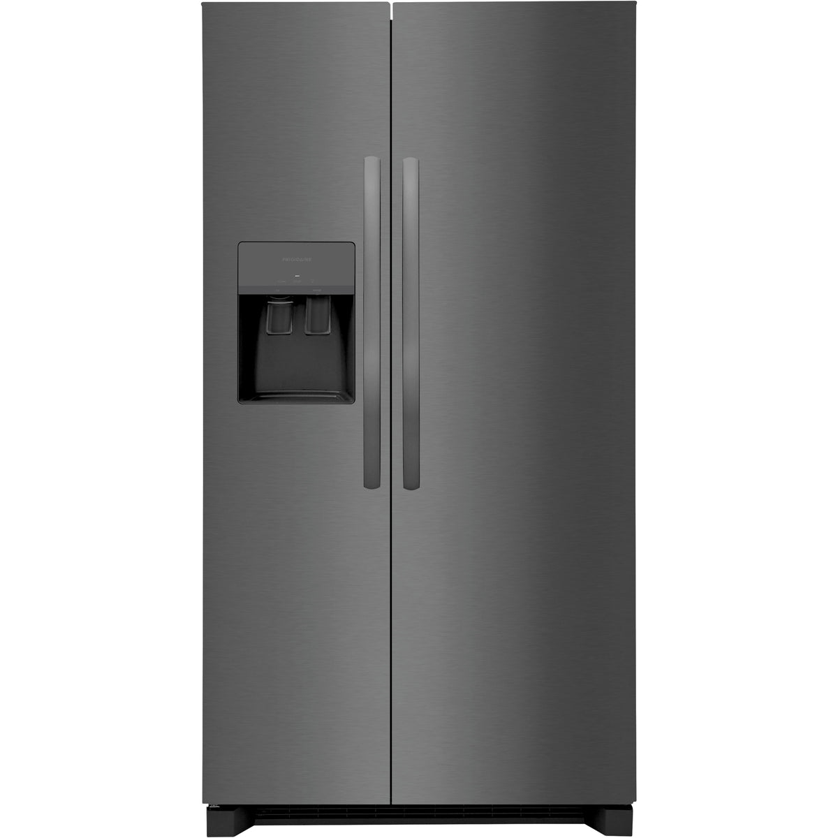Frigidaire 36-inch, 25.6 cu.ft. Freestanding Side-by-Side Refrigerator with Ice and Water Dispensing System FRSS2623AD