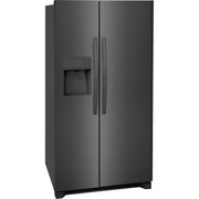 Frigidaire 36-inch, 25.6 cu.ft. Freestanding Side-by-Side Refrigerator with Ice and Water Dispensing System FRSS2623AD