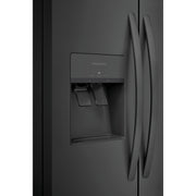 Frigidaire 36-inch, 25.6 cu.ft. Freestanding Side-by-Side Refrigerator with Ice and Water Dispensing System FRSS2623AD