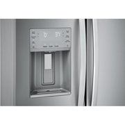 Frigidaire Gallery 36-inch, 25.6 cu.ft. Freestanding Side-by-Side Refrigerator with Ice and Water Dispensing System GRSS2652AF