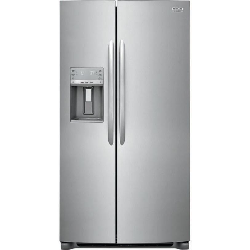 Frigidaire Gallery 36-inch, 22.3 cu.ft. Counter-Depth Side-by-Side Refrigerator with Ice and Water Dispensing System GRSC2352AF