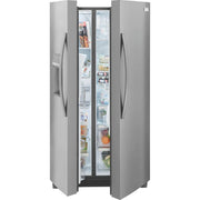 Frigidaire Gallery 36-inch, 22.3 cu.ft. Counter-Depth Side-by-Side Refrigerator with Ice and Water Dispensing System GRSC2352AF