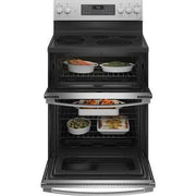 GE Profile 30-inch Freestanding Electric Range with Wi-Fi Connectivity PB965YPFS
