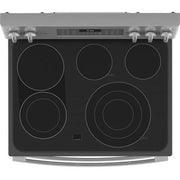 GE Profile 30-inch Freestanding Electric Range with Wi-Fi Connectivity PB965YPFS