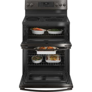GE Profile 30-inch Freestanding Electric Range with Wi-Fi Connectivity PB965BPTS
