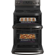 GE Profile 30-inch Freestanding Electric Range with Wi-Fi Connectivity PB965BPTS