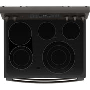 GE Profile 30-inch Freestanding Electric Range with Wi-Fi Connectivity PB965BPTS