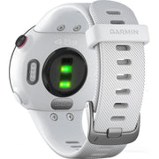 Garmin Forerunner 45S GPS Heart Rate Monitor Running Smartwatch, White - Refurbished
