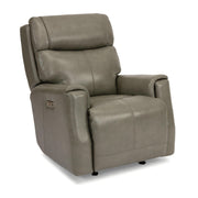 Flexsteel Holton Power Glider Leather Match Recliner 1836-54PH 355-01