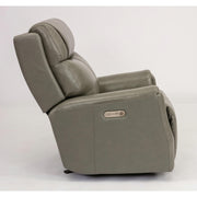 Flexsteel Holton Power Glider Leather Match Recliner 1836-54PH 355-01