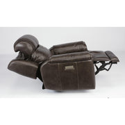 Flexsteel Kingsley Power Leather Match Recliner 1128-50P-295-02