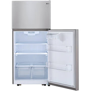 LG 30-inch, 20.2 cu.ft. Freestanding Top Freezer Refrigerator with Multi-Air Flow™ System LTCS20030S