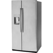 GE Profile 36-inch, 22.1 cu. ft. Counter-Depth Side-by-Side Refrigerator with Ice and Water PZS22MYKFS