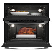 GE Profile 30-inch Built-In Wall Oven with Twin Flex Convection PTS9200SNSS