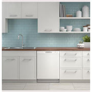 GE Built-In Dishwasher with Steam Wash GDF535PGRWW