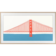 Samsung 50" The Frame Customizable Bezel - Modern Teak VG-SCFA50TKBZA