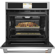 Café 30-inch, 5 cu.ft. Built-in Single Wall Oven with Wi-Fi Connect CTS90DP2NS1