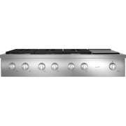 Café 48-inch Built-in Gas Rangetop with Griddle CGU486P2TS1