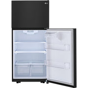 LG 30-inch, 20.2 cu.ft. Freestanding Top Freezer Refrigerator with Smart Diagnosis™ LTCS20020B