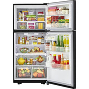 LG 30-inch, 20.2 cu.ft. Freestanding Top Freezer Refrigerator with Smart Diagnosis™ LTCS20020B