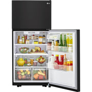 LG 30-inch, 20.2 cu.ft. Freestanding Top Freezer Refrigerator with Smart Diagnosis™ LTCS20020B