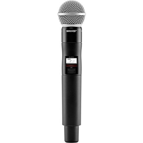Shure QLXD2/SM58-J50A Handheld Digital Transmitter With SM58 Vocal