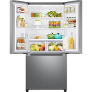 Samsung 18 cu. ft. Counter-Depth French 3-Door Refrigerator RF18A5101SR/AA