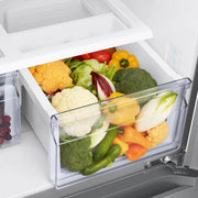 Samsung 18 cu. ft. Counter-Depth French 3-Door Refrigerator RF18A5101SR/AA