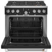 Café 36-inch Freestanding Dual-Fuel Range with 6 Burners C2Y366P3TD1