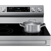 Samsung 30-inch Freestanding Electric Range with WI-FI NE63A6111SS/AA