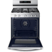 Samsung 30-inch Freestanding Gas Range with WI-FI Connect NX60A6711SS/AA