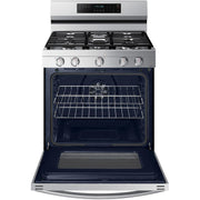 Samsung 30-inch Freestanding Gas Range with WI-FI Connect NX60A6711SS/AA