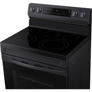 Samsung 30-inch Freestanding Electric Range with WI-FI Connect NE63A6511SG/AA