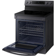 Samsung 30-inch Freestanding Electric Range with WI-FI Connect NE63A6511SG/AA