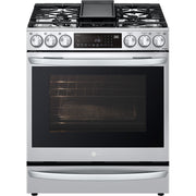 LG 30-inch, 6.3 cu ft. Slide-in Gas Range with Sous-Vide LSGL6337F