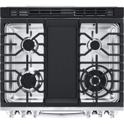 LG 30-inch, 6.3 cu ft. Slide-in Gas Range with Sous-Vide LSGL6337F