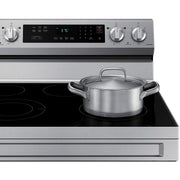 Samsung 30-inch Freestanding Electric Range with Rapid Boil™ NE63A6311SS/AA