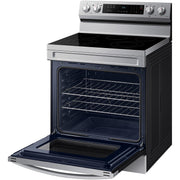 Samsung 30-inch Freestanding Electric Range with Rapid Boil™ NE63A6311SS/AA