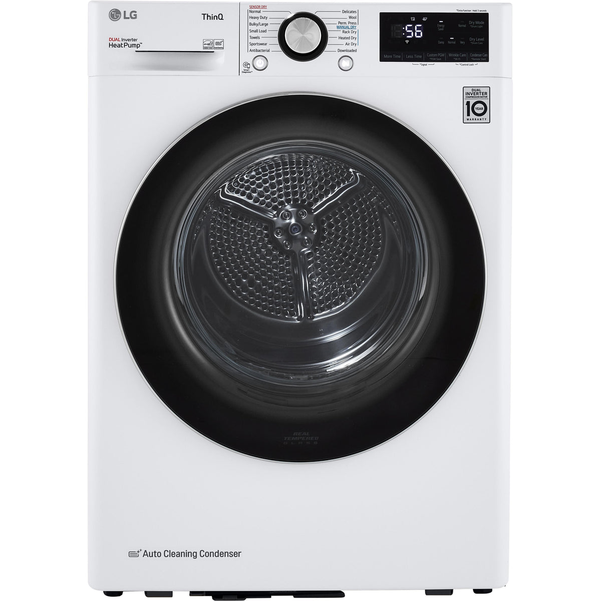 LG 4.2 cu.ft. Electric Dryer with ThinQ® Technology DLHC1455W