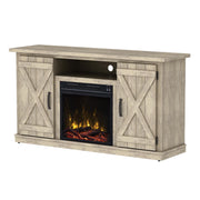 Twin-Star International Cottonwood 18MM6127-PD25S TV Stand with Electric Fireplace - Ashland Pine